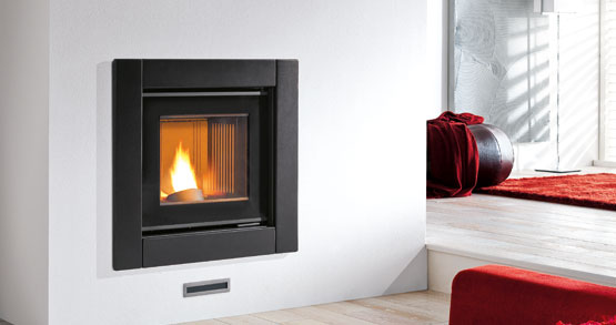 Hogar insertable de pellet, marca Piazzetta
