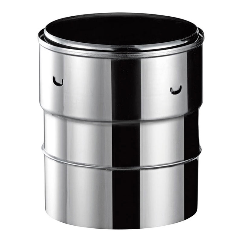 Conducto de humos Bofill TDPIP, negro mate.