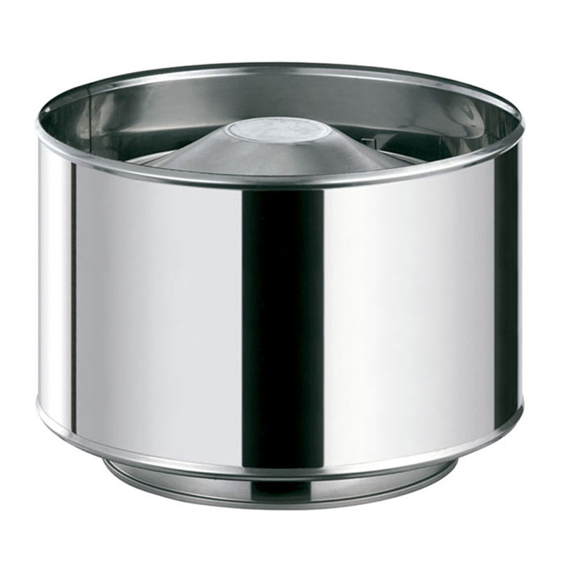 Conducto de humos Bofill TDPIP, negro mate.