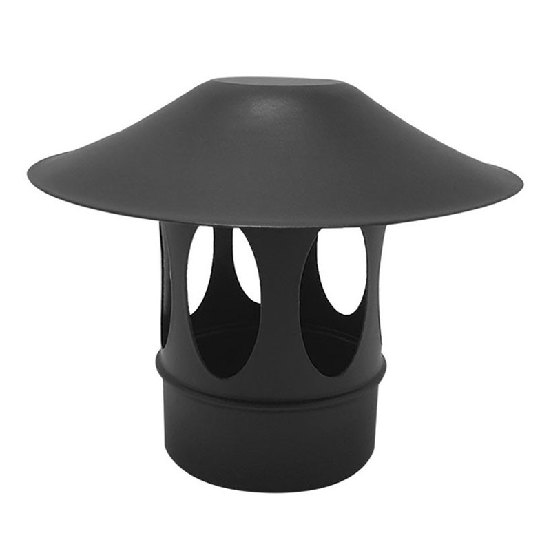 Conducto de humos Bofill TDPIP, negro mate.