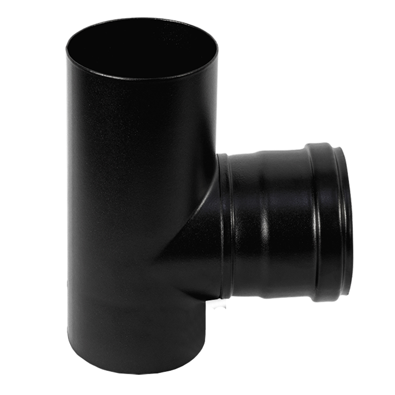 Conducto de humos Bofill TDPIP, negro mate.